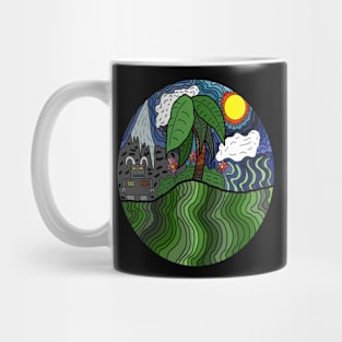 drawing mutated robot paradise Mug